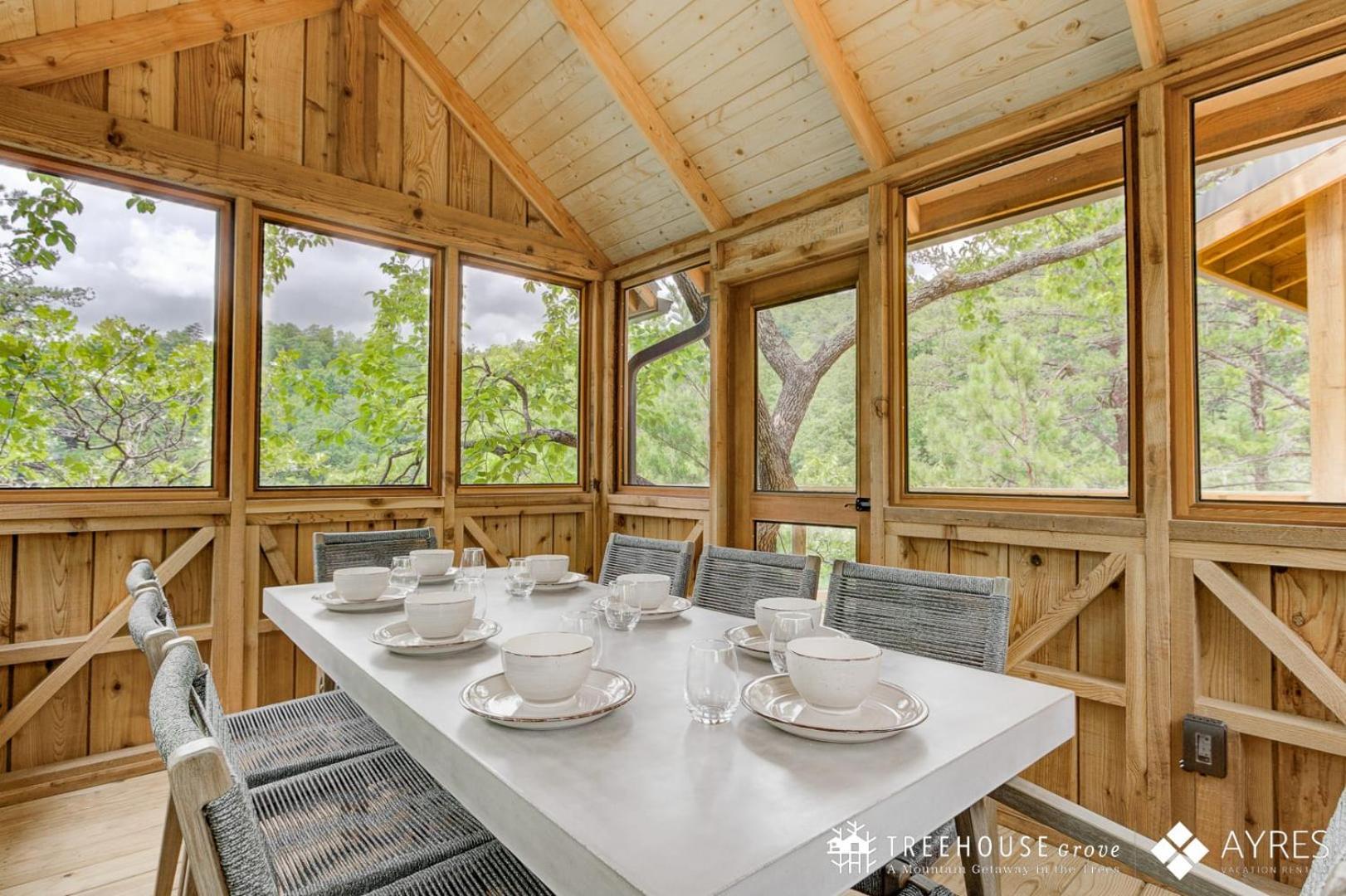 The Moosewood In Treehouse Grove At Norton Creek Villa Gatlinburg Eksteriør billede